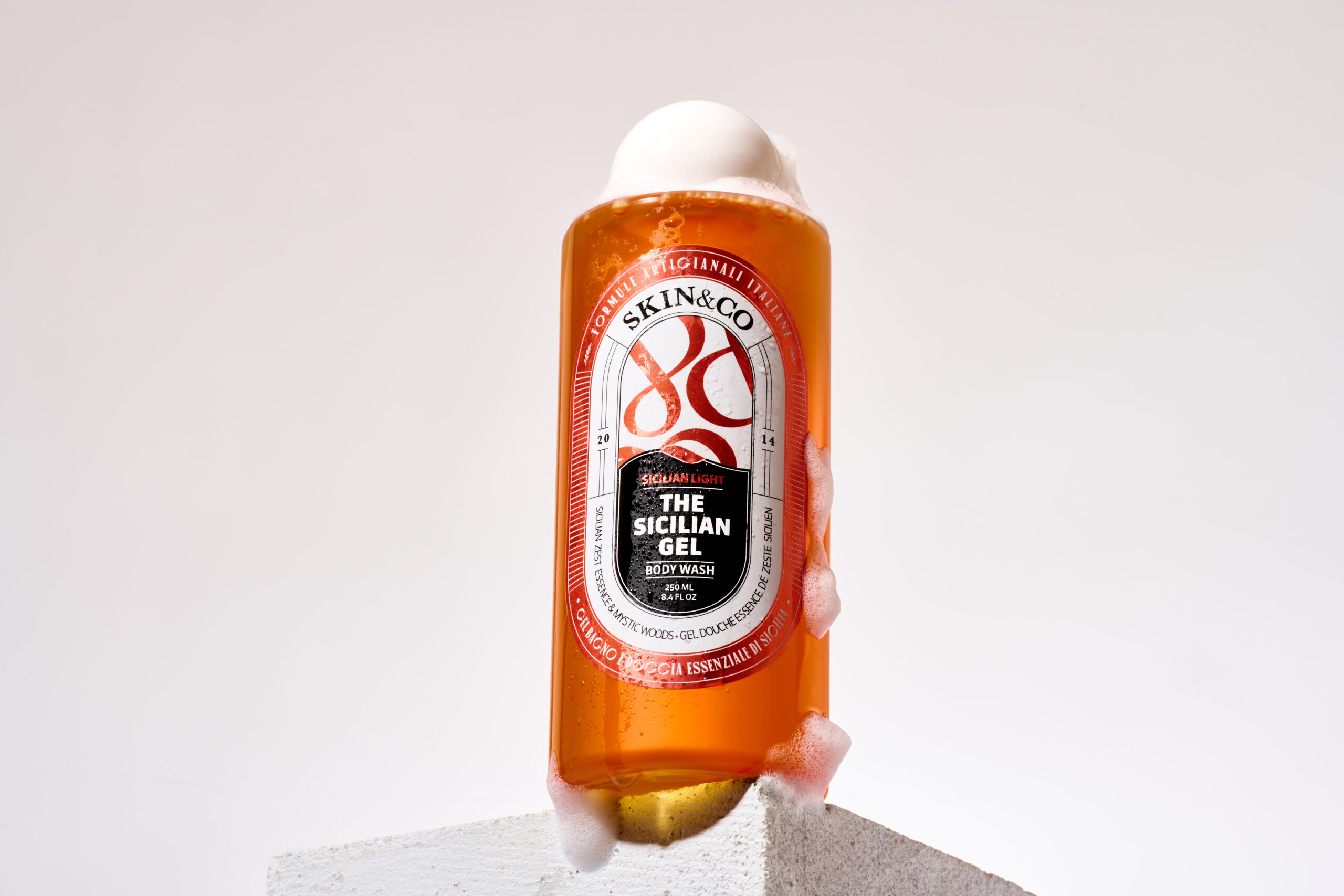 The Sicilian Gel Body Wash – Citrom & Vérnarancs Tusfürdő termékkép – SKINCO24880 scaled